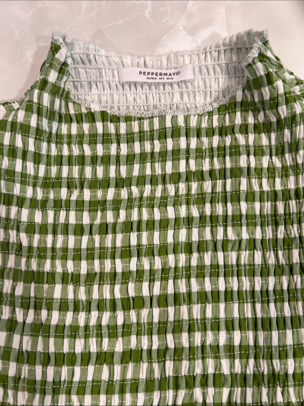 Peppermayo Gingham Maxi Skirt Set - Picture 3 of 6